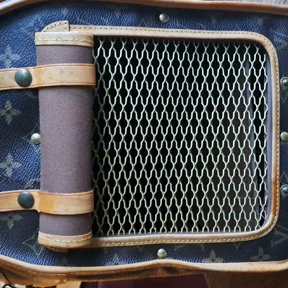 Louis Vuitton Monogram Canvas Sac Chien 50 Pet Carrier - Picture 8 of 11